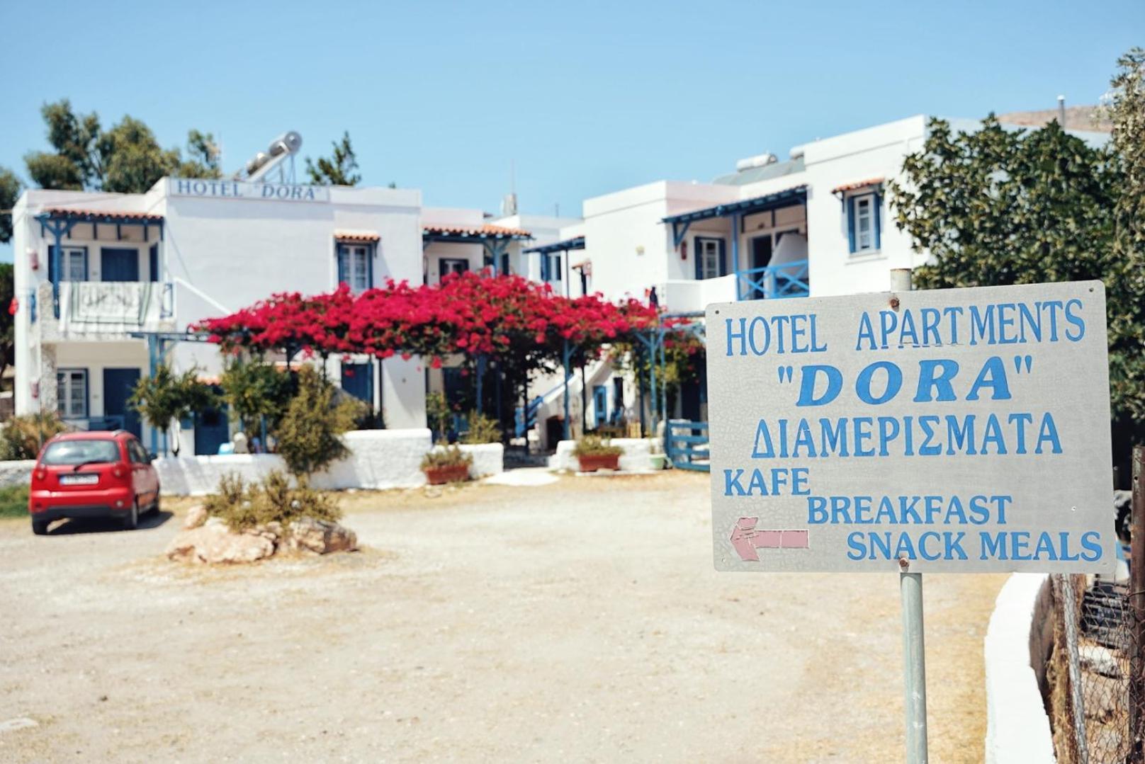Dora'S Studios & Apartments Mégas Yialós-Nítes Exterior foto